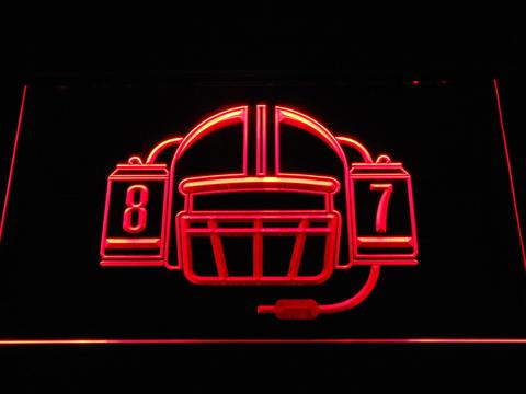 New England Patriots Rob Gronkowski Logo LED Neon Sign